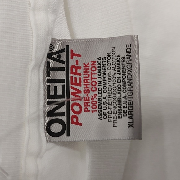 Vtg US Bank Crew neck Short Sleeve White T-Shirt XL - Picture 8 of 9